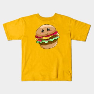 Cute Burger Kids T-Shirt